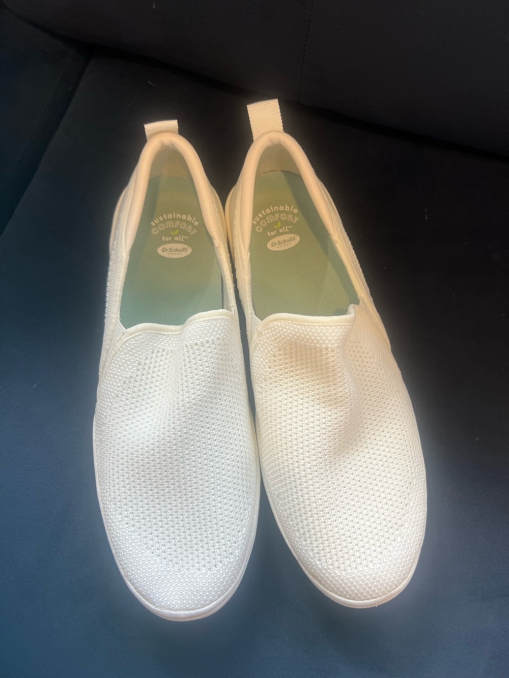Dr. Scholl's White Slip-On Women's Sneakers